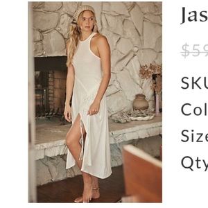 Free People Jasper MIDI in white